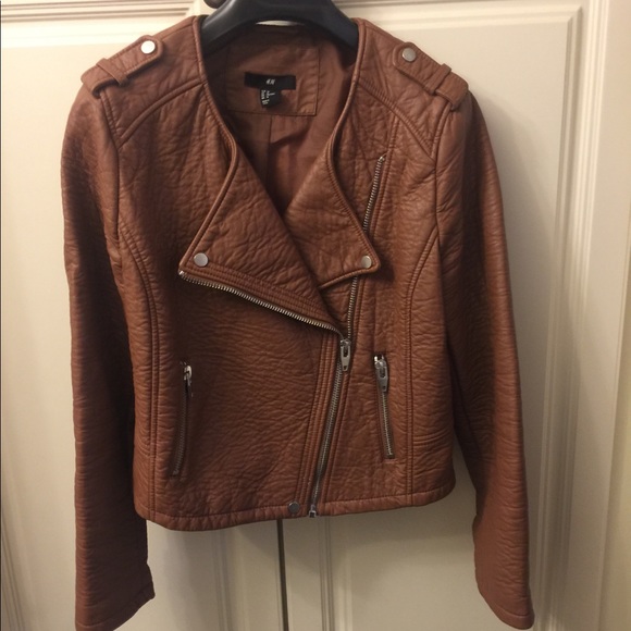 H&M Jackets & Blazers - Faux Leather Jacket
